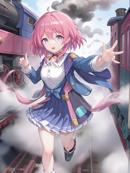 00253-2929067273-(masterpiece, best quality_1.2), (nanoka3_1.4), 1girl, solo, mugshot, pink hair, white shirt, (blue skirt, jacket_1.2), medium h.png